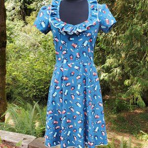 Bernie Dexter 'Let Me Entertain You' - Movie Theme Retro Dress, Small
